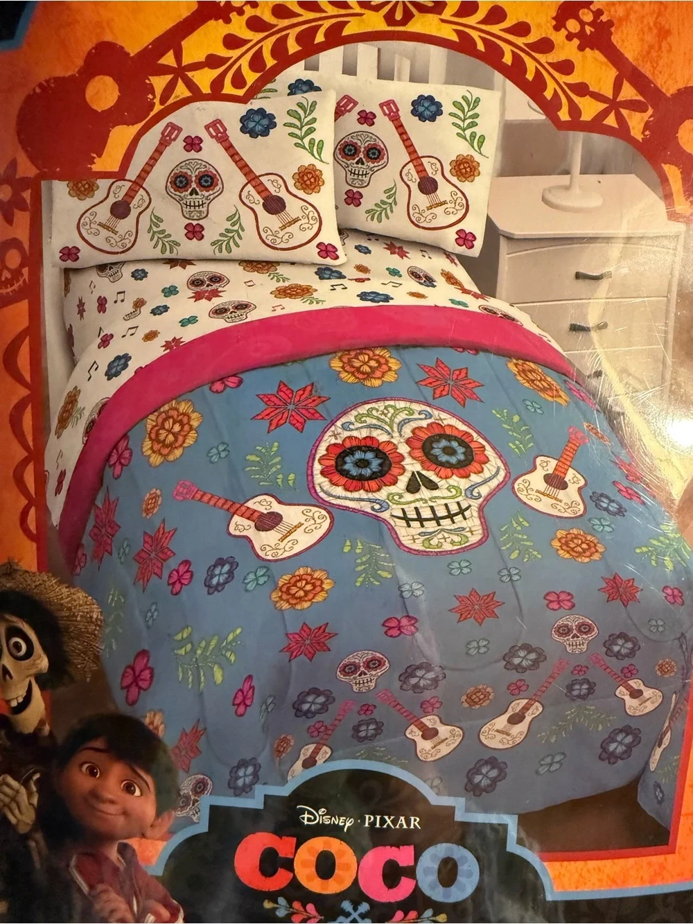 New Disney Coco full twin comforter